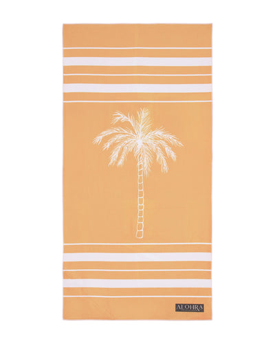 Sand Free Beach Towels Desert Palm Rust