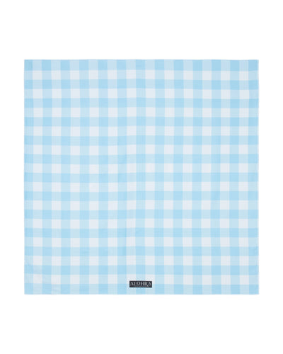 Sand Free Beach Towels All About Gingham Pastel Blue