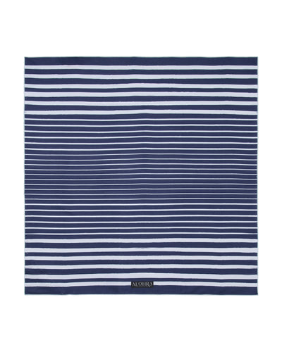 Sand Free Beach Towels Blurred Lines Navy