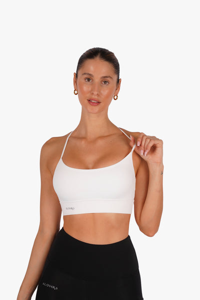 Indulge Strappy Crop Ivory