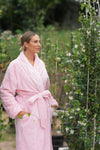 Signature Faux Fur Robe Blush