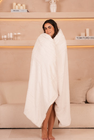 Signature Throw Blanket Mocha 150cm X 210cm