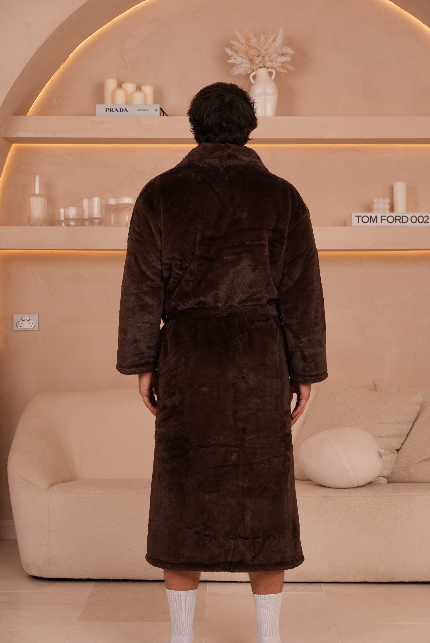 Signature Faux Fur Robe Coco