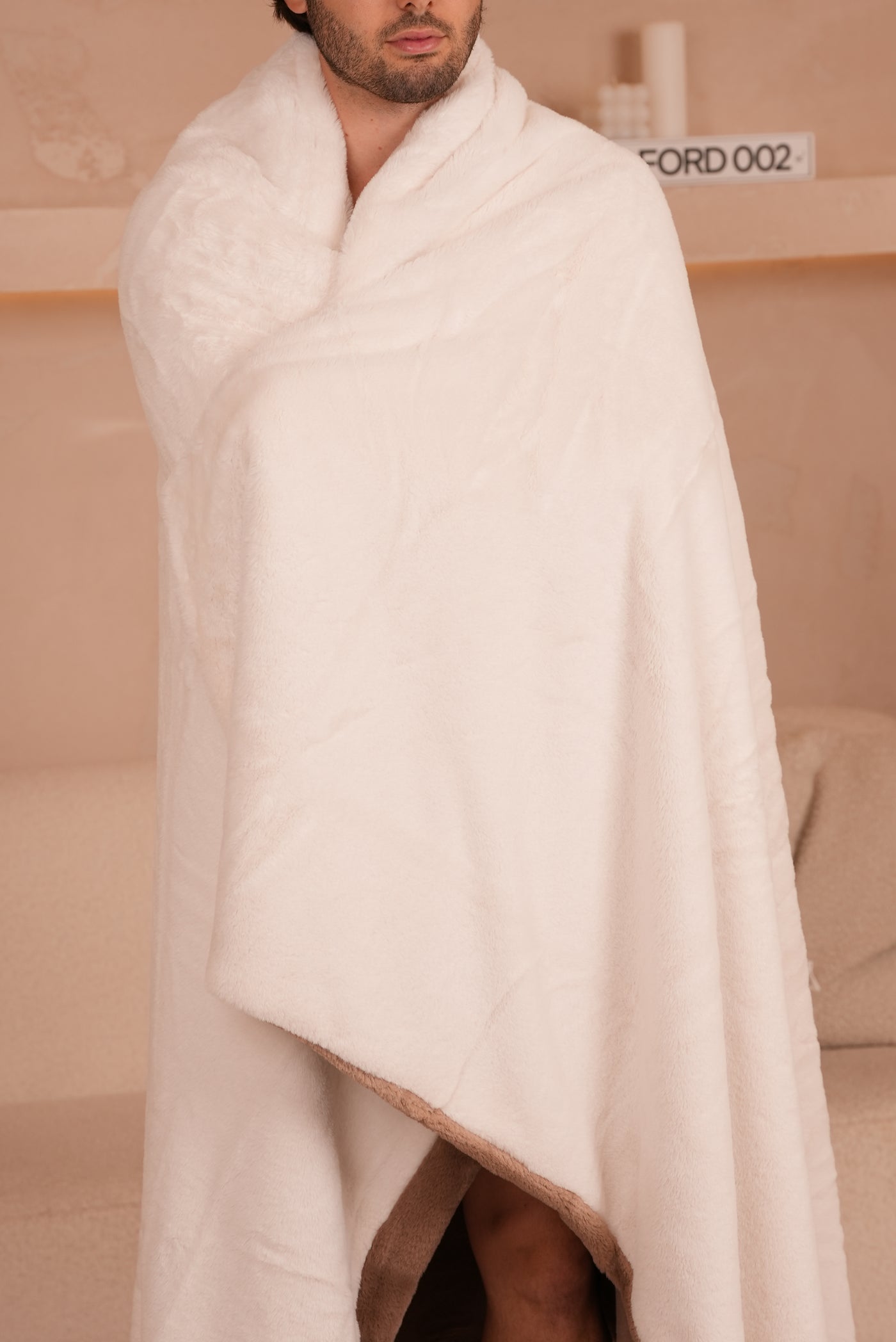 Signature Throw Blanket Mocha 150cm X 210cm