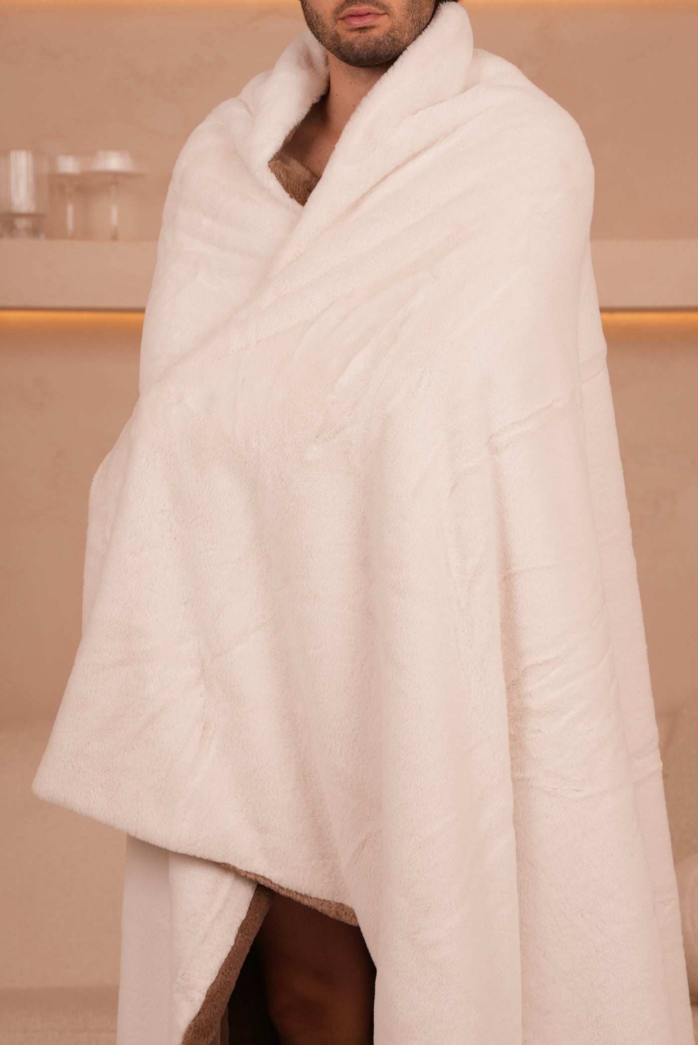 Signature Throw Blanket Mocha 150cm X 210cm