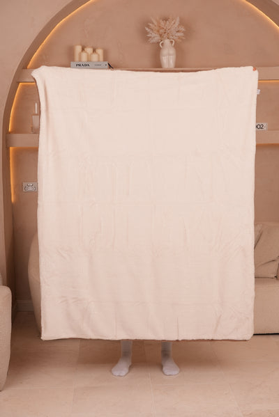 Signature Throw Blanket Mocha 130cm X 160cm