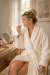 Signature Faux Fur Robe Marshmallow