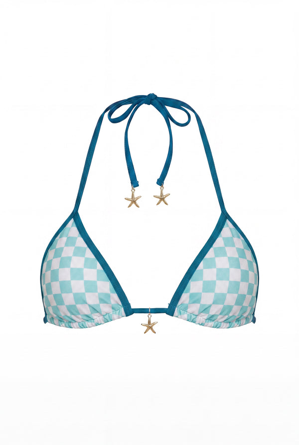 Alba Lifting Triangle Top Checked-In Bubblegum