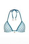 Alba Checked-In Bubblegum Top