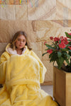 Blanket Hoodie Long Limoncello