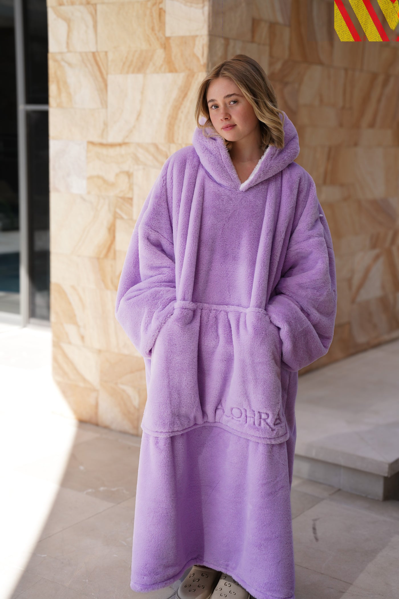 Blanket Hoodie Long Smoothie