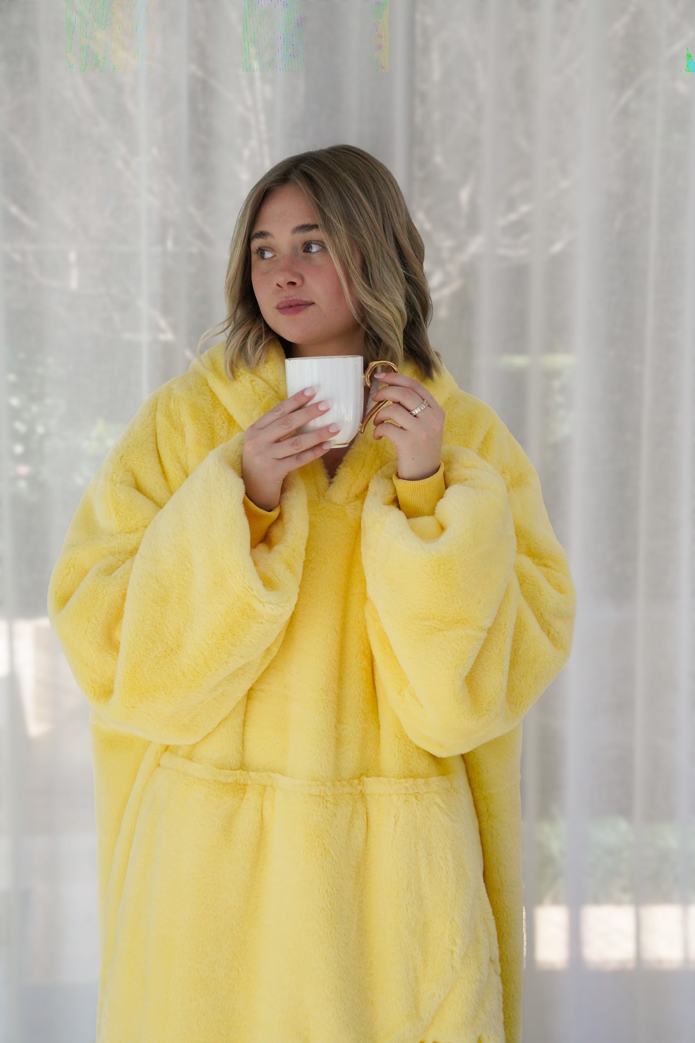 Blanket Hoodie Limoncello