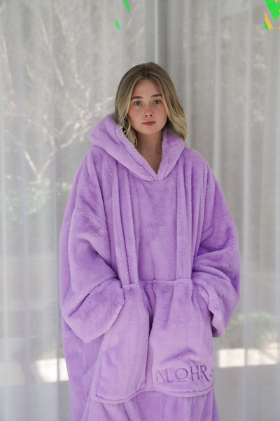 Blanket Hoodie Smoothie