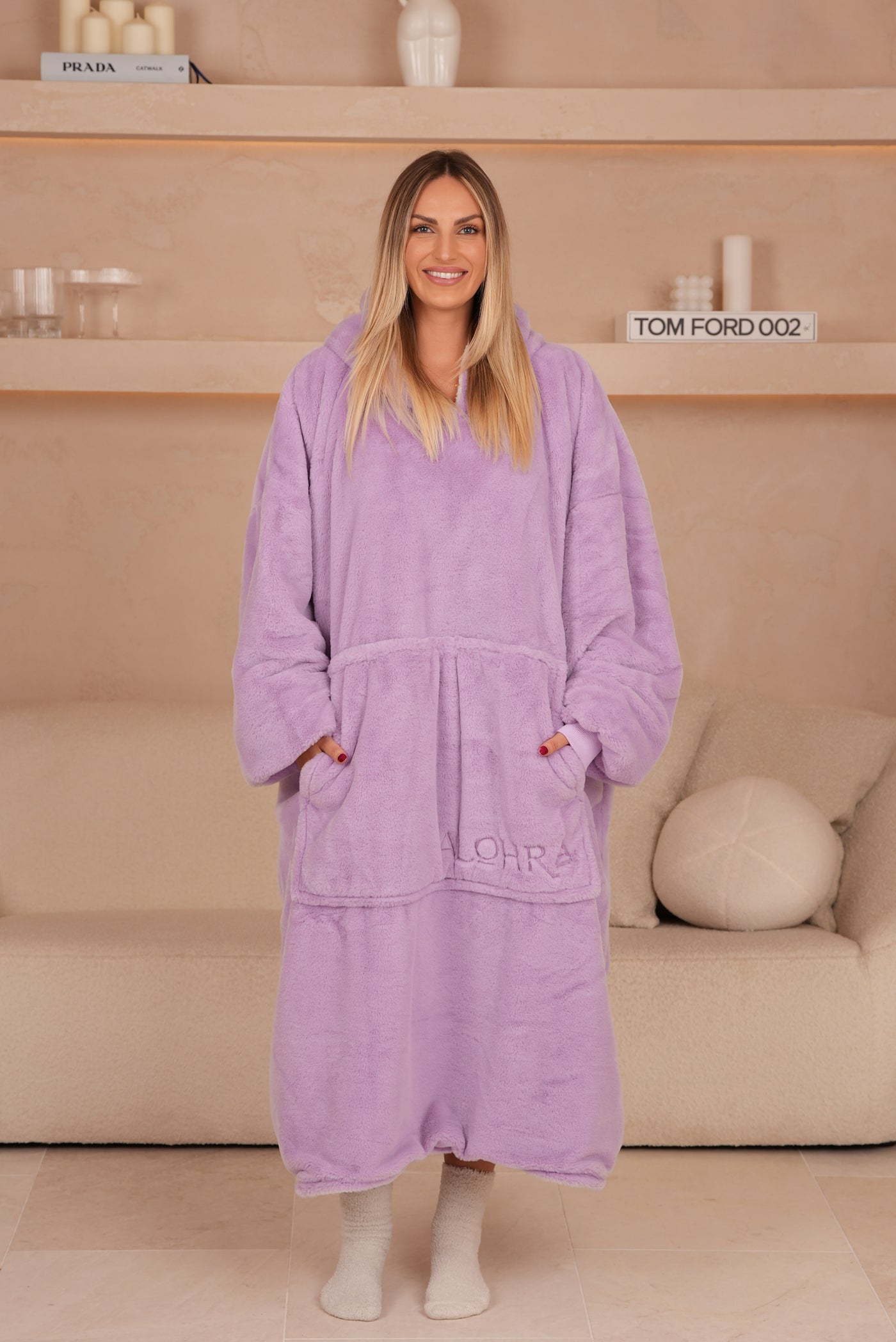 Blanket Hoodie Long Smoothie