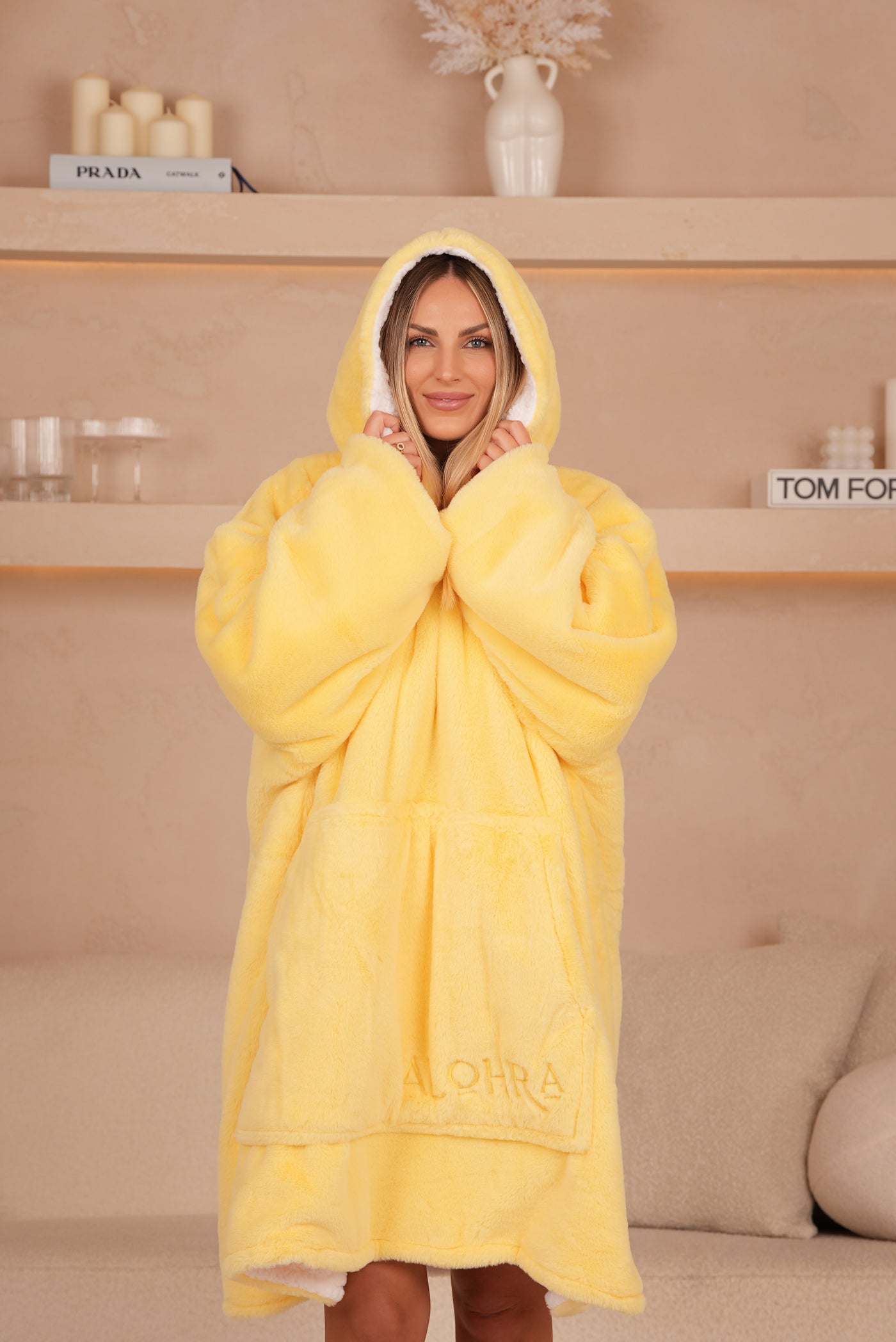 Blanket Hoodie Limoncello