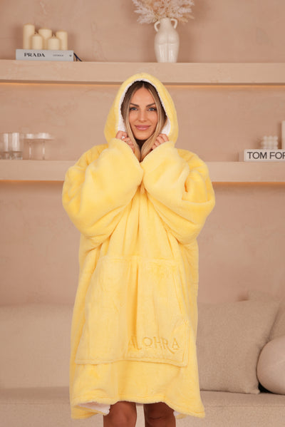Blanket Hoodie Limoncello