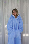 Blanket Hoodie Long Frost