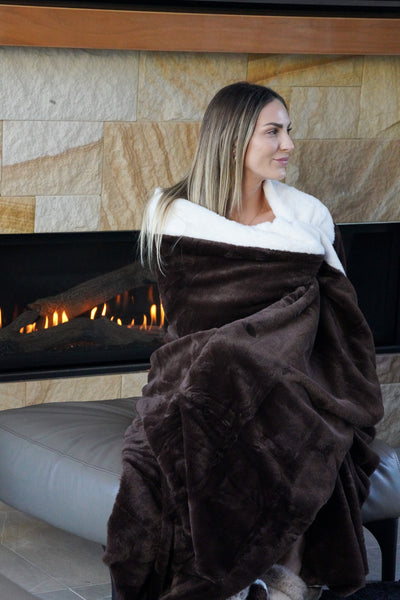 Signature Throw Blanket Coco 150cm X 210cm