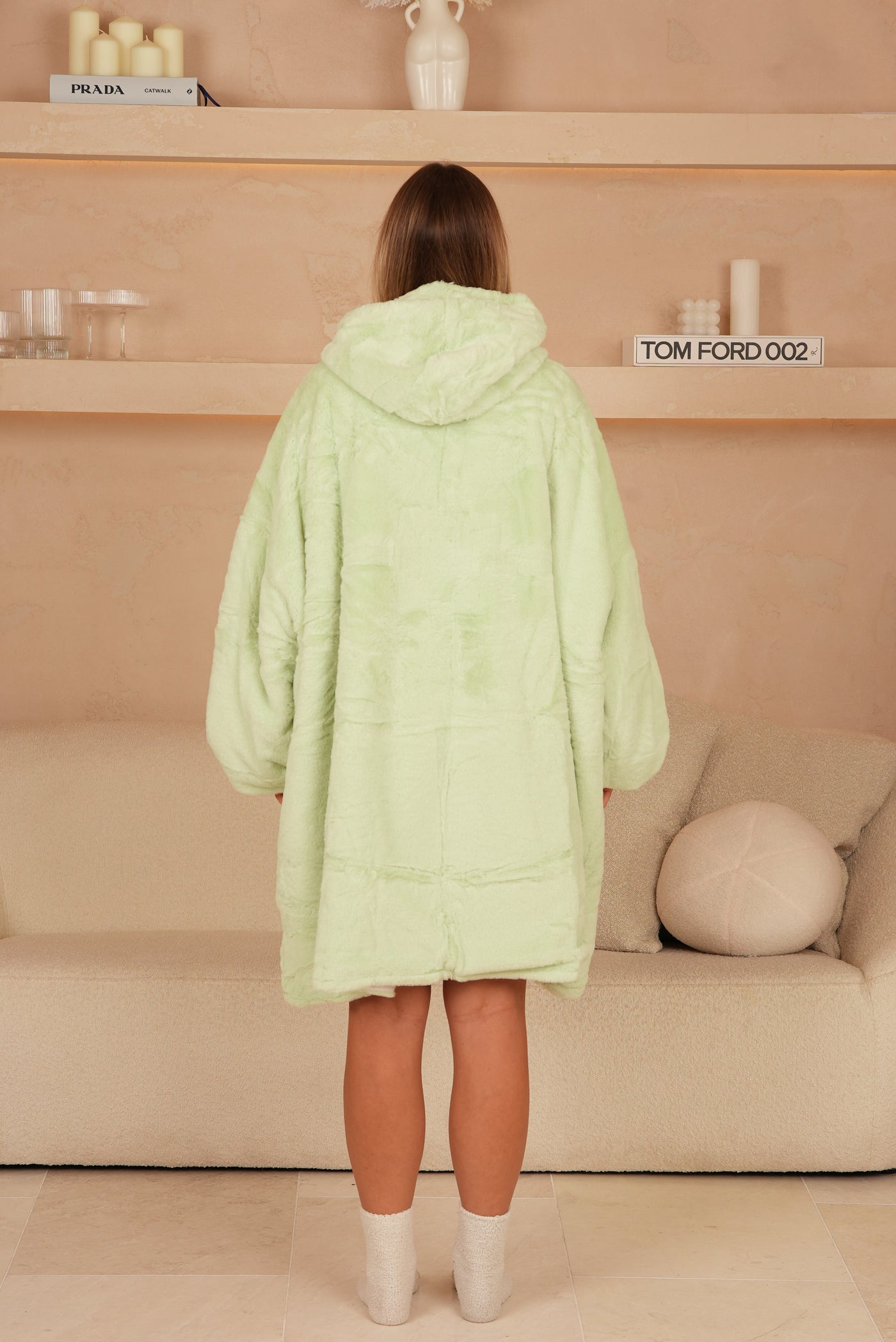 Blanket Hoodie Kiwi
