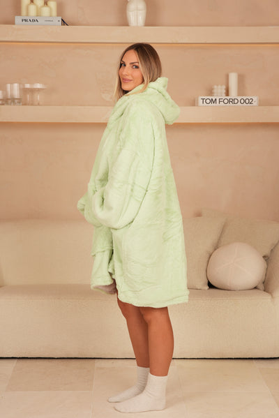 Blanket Hoodie Kiwi