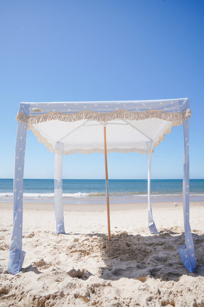 Deluxe Beach Cabana Speckled Blue