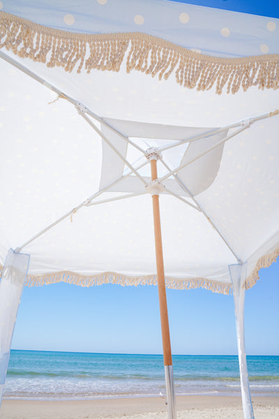 Deluxe Beach Cabana Speckled Blue